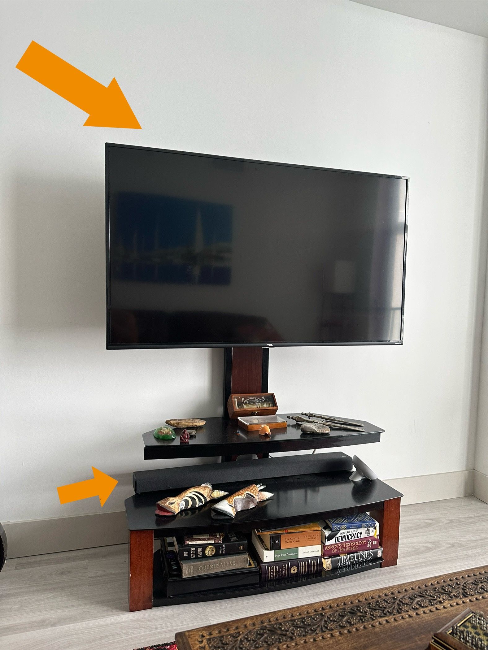 TCL 55” inch TV & TCL Sound Bar