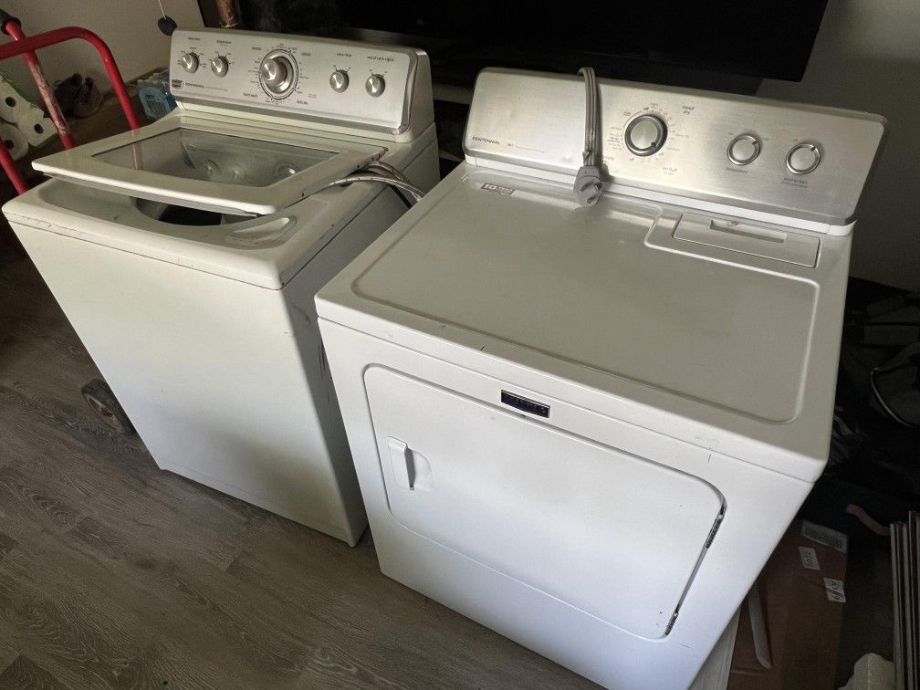 Maytag Centennial Commercial Washer And Dryer SET