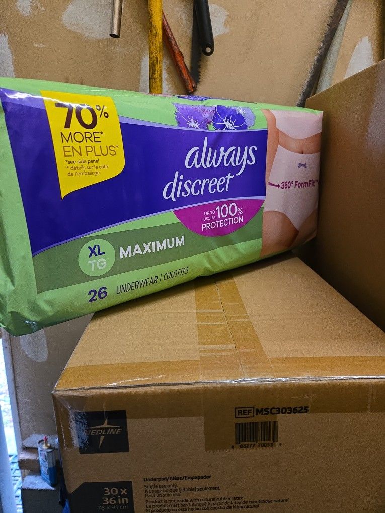 Always Discreet XL Maximum Underwear