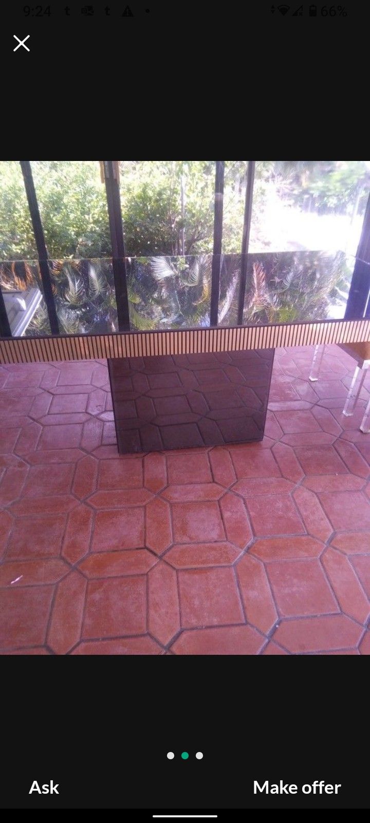 Custom 1970s Dining Table