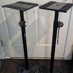 OnStage Adjustable Monitor Stands (Pair)