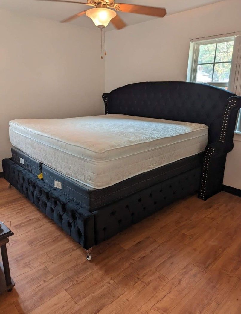 MS Q  King Size Platform Bed