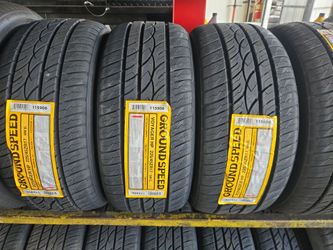 Set of four NEW TIRES 225/45-17
