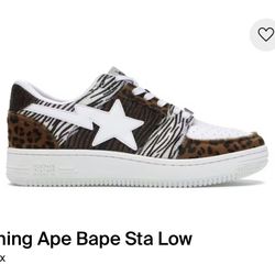 Bapesta Low Animal Mix (bought from Japan)