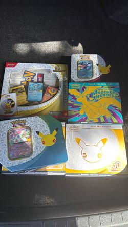 Pokémon TCG Lot – Tin & Elite Trainer Box