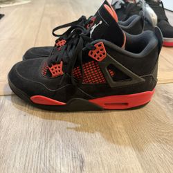 jordan 4 red thunder 