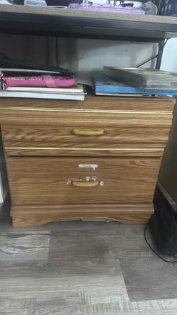 Set of two matching nightstand dressers