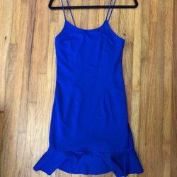 Royal Blue Dress