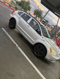 Silver Dodge Caliber Hatchback