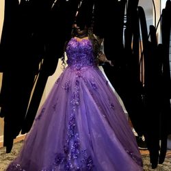 Purple Prom Dress