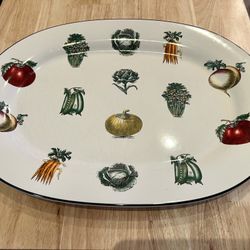 16" PFALTZGRAFF Farmer’s Market Oval Serving Platter