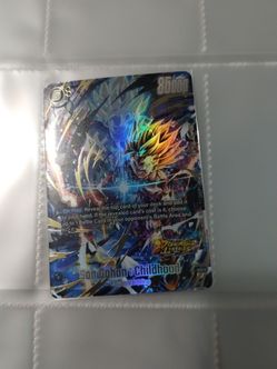 Dragon Ball super card game Gohan