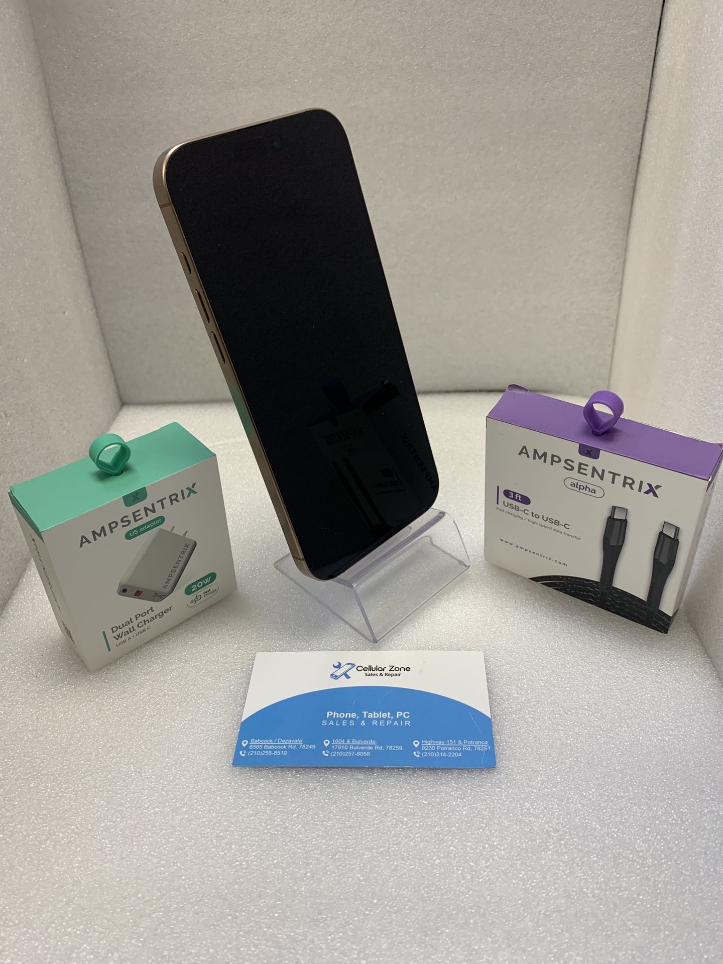 iPhone 16 Pro Max- 256GB- Unlocked- Desert- Babcock