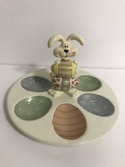 Crazy Mountain Easter Bunny 6 Egg Holder