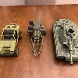 GI Joe Vehicle Lot 1982