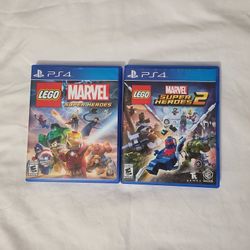 PS4 Video Game Marvel Super Heroes 1 & 2