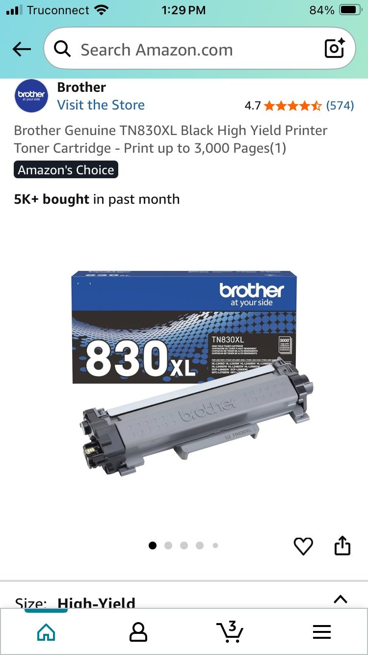 Brother Ink Cart 830xl