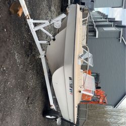 1967 Fiberform Trihull and Trailer 