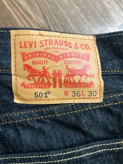 Levi's 501 Dark Wash Jeans W36 L30