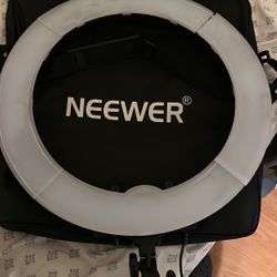 Giant Ring Light Comes With Stand And Case 