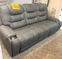 Sofa with recliners