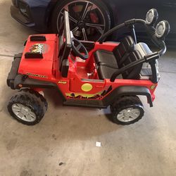 Power wheels jeep