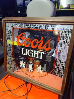 Coors Light Mirror Light