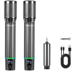 Wireless Microphone System w/Receiver-NEW