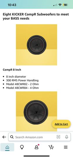 Kicker Comp R 10