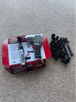 Husky 1/2” Air Impact Wrench & 3/8” Air Ratchet Kit