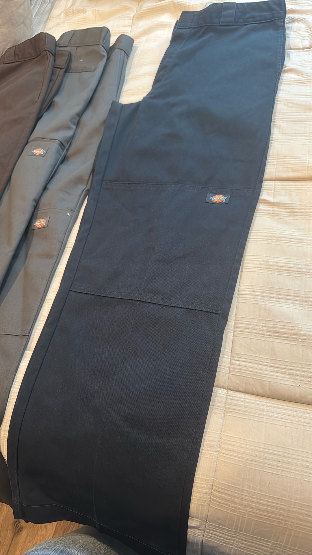 Navy 34x32 Double Knee Dickies