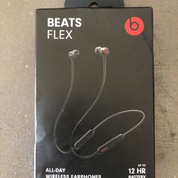 New In Box. Beats Flex Headphones.