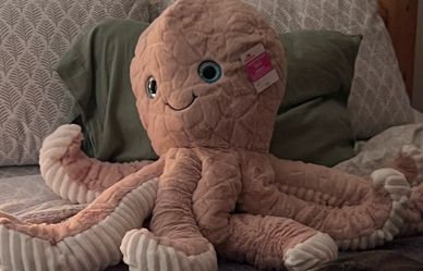 Large octopus stuffed animal