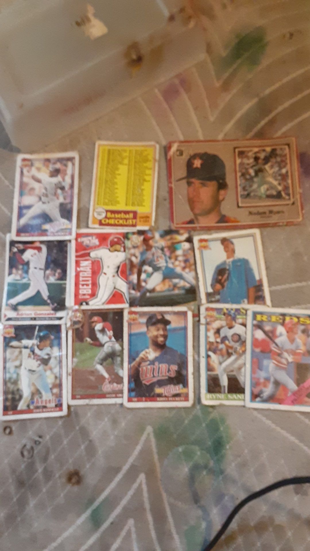 Baseball Topps collectible cards