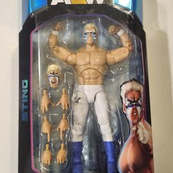 ALL ELITE WRESTLING SERIES 11. LUMINARIES COLLECTION #82. STING 6 " ACTION FIGURE.