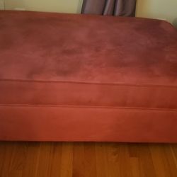 Persimmon Storage Ottoman  18 In. Height By 45 In Wide