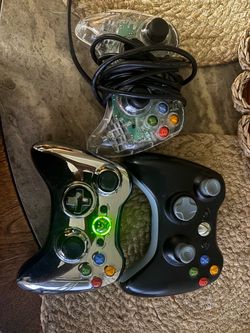 Xbox 360 Controllers Lot of 3