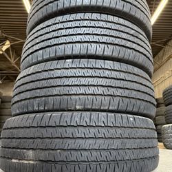 4 USED 245/70/18 NEXEN RODIAN HTX2 TIRES