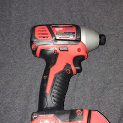 Milwaukee Impact Wrench With Battery But No Charger 