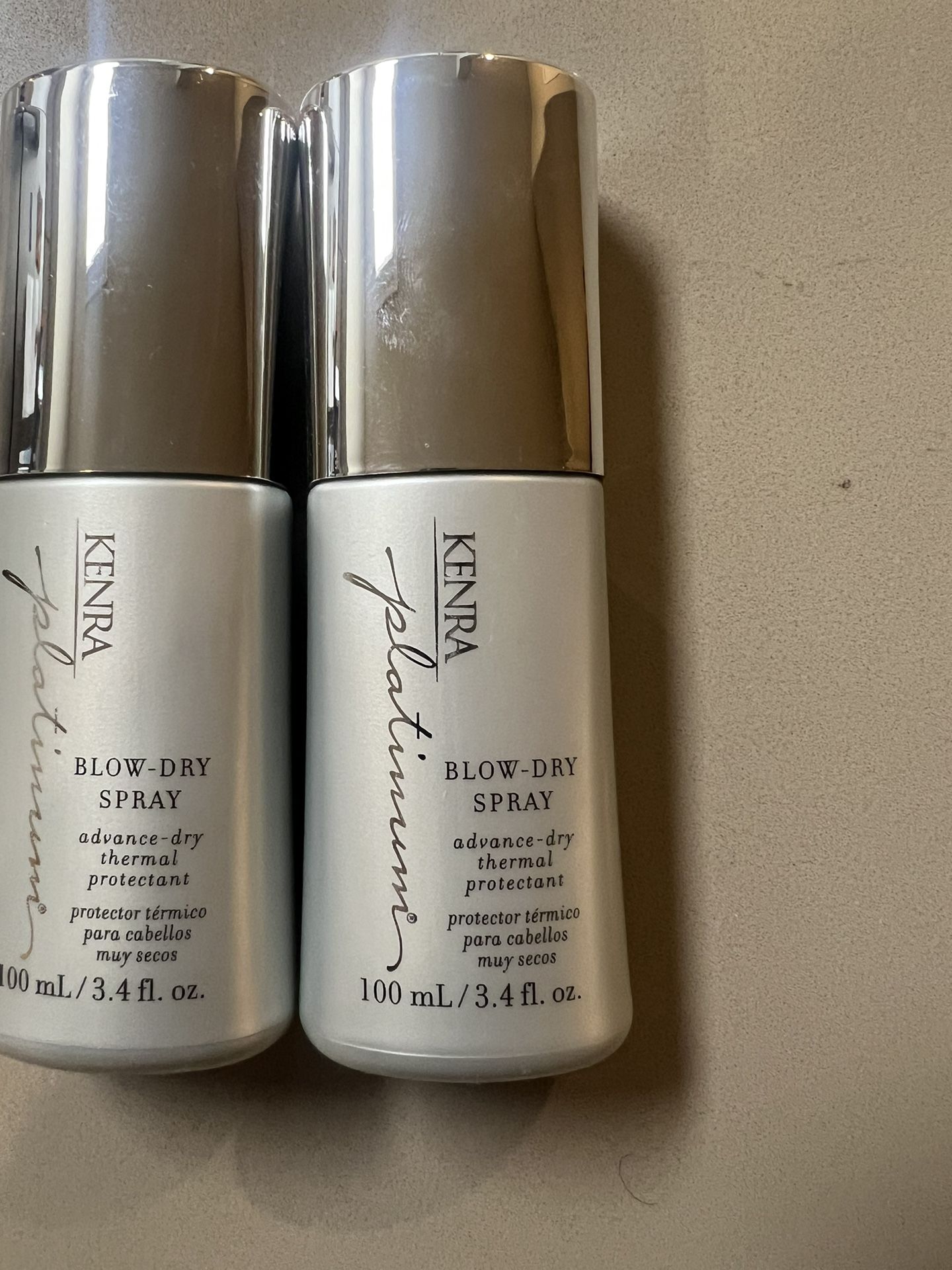 Kenra Platinum Blow Dry Spray-advance- Dry Thermal Protectant 100 ml $10  Each 