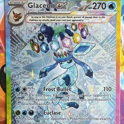 Pokemon Glaceon Ex SIR Prismatic Evolutions