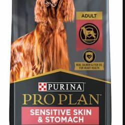 Purina Pro Plan Sensitive Skin And Stomach 40lb Bag 