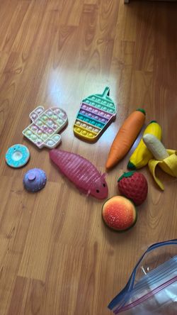 Bag of squishies and fidgets