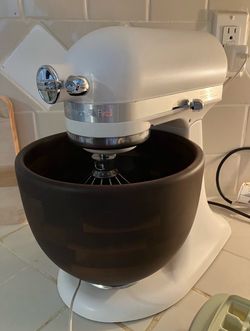KitchenAid Artisan Tilt-Head Stand Mixer with Walnut Wood Bowl
