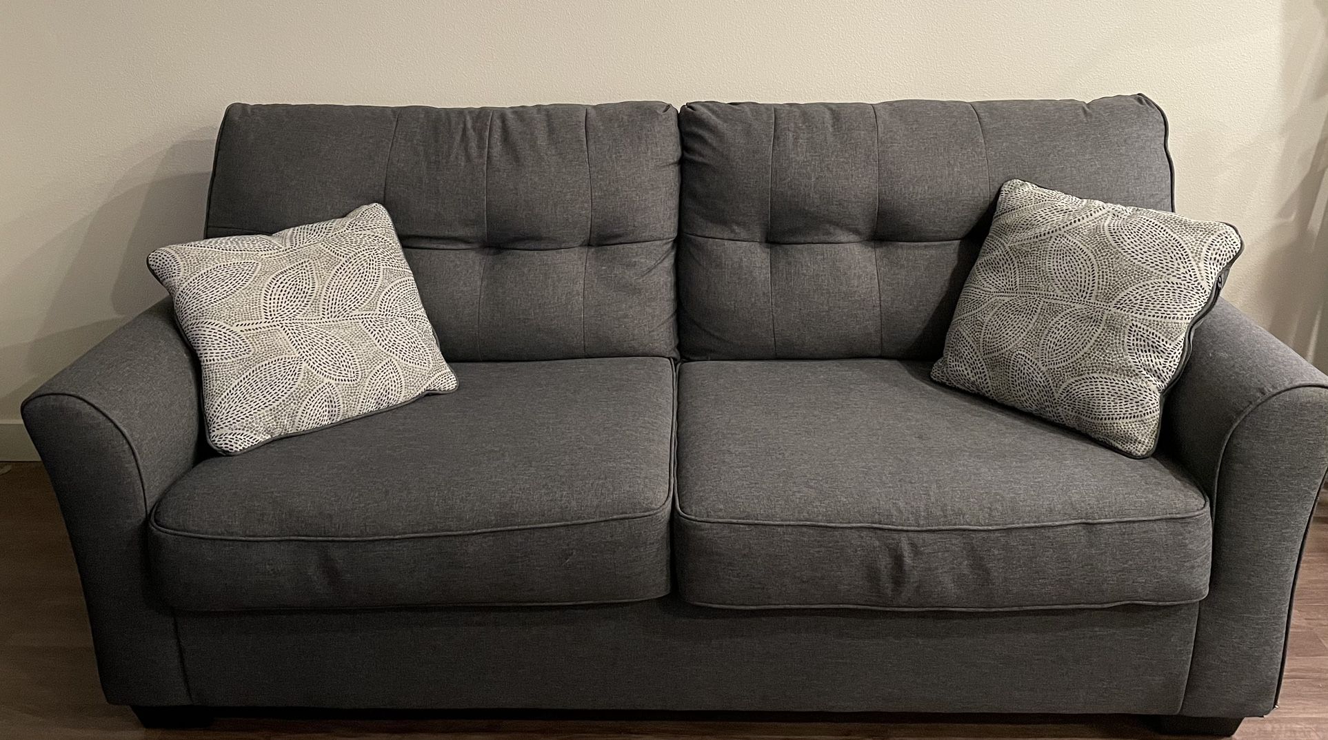 Gray Loveseat Sofa