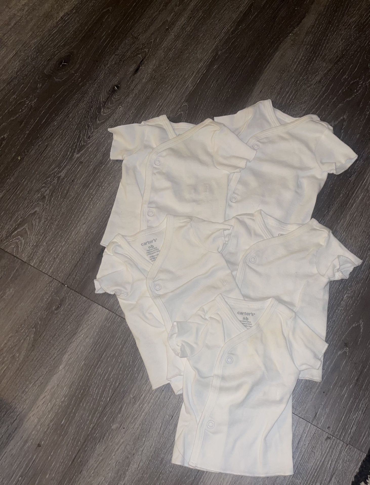 Baby 5 Pack Side-Snap Tees