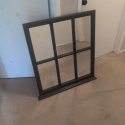 Mirror, Wooden Framed Forest Green