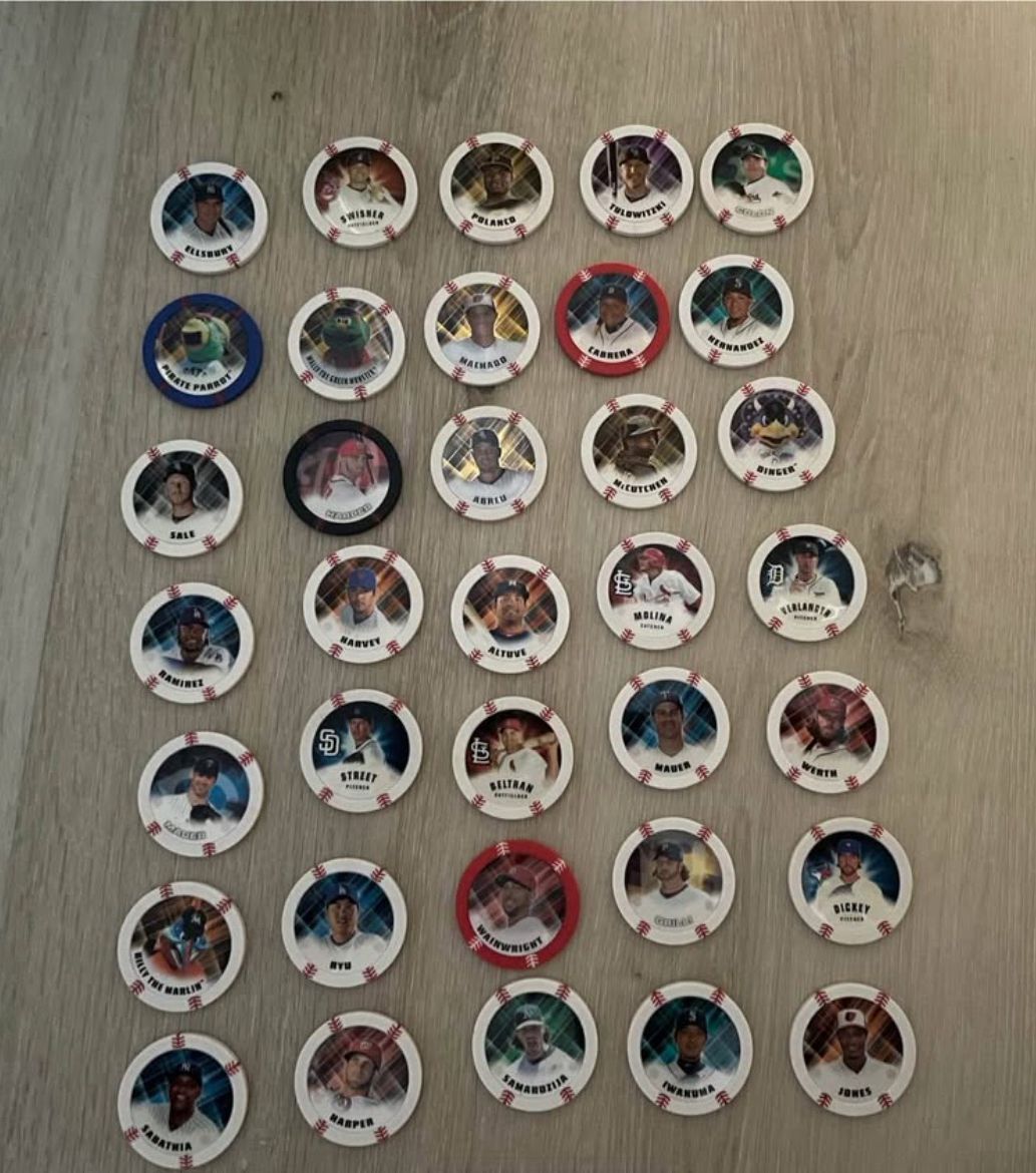 MLB Poker Chips 