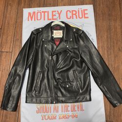 Men’s Levi’s Faux Leather Moto Jacket Medium 