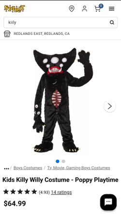 Kids Killy Willy Costume - Poppy Playtime